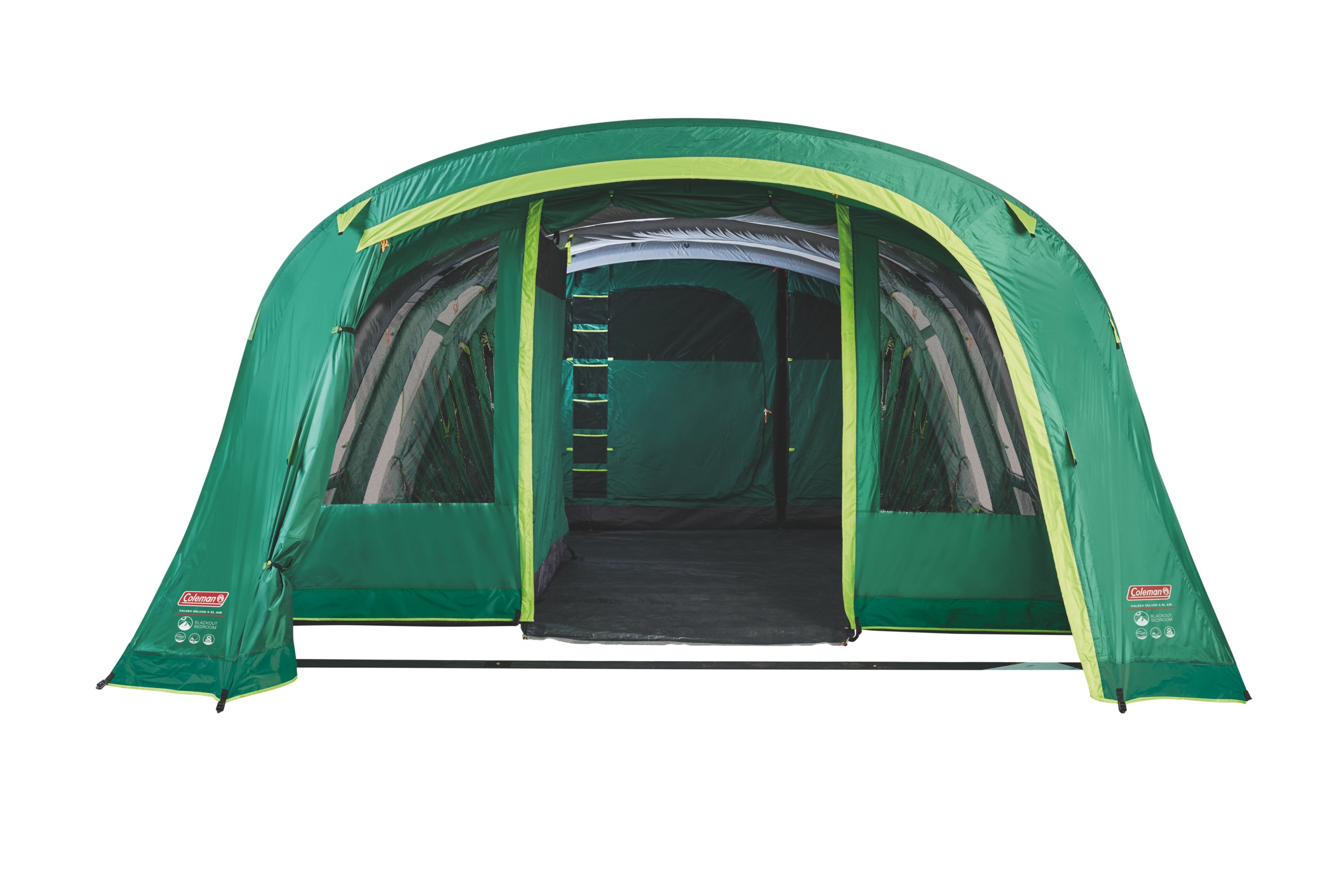 coleman valdes deluxe 6xl air blackout tent