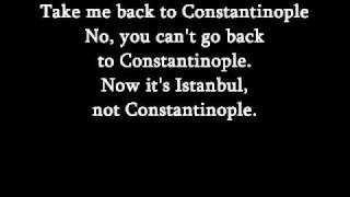 istanbul constantinople lyrics