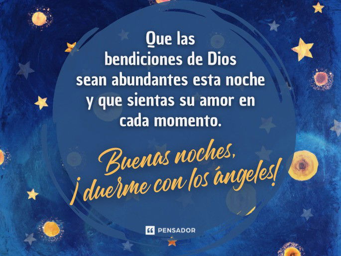 frases buenas noches bendiciones