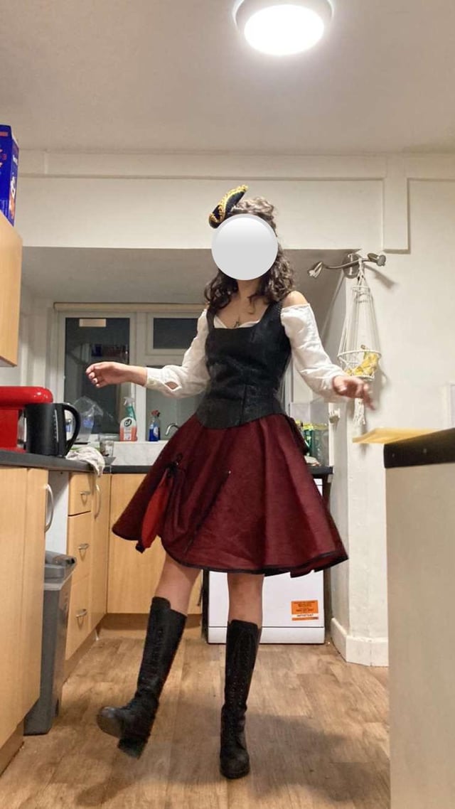 pirate costume skirt