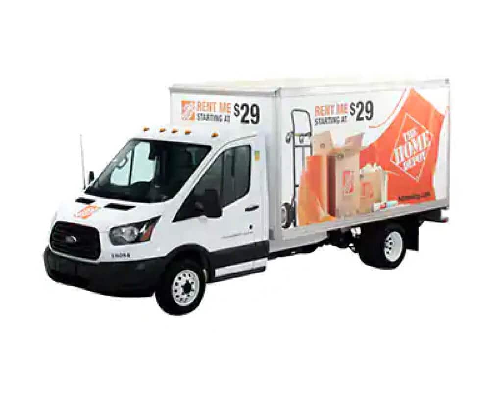 home depot one day truck rental