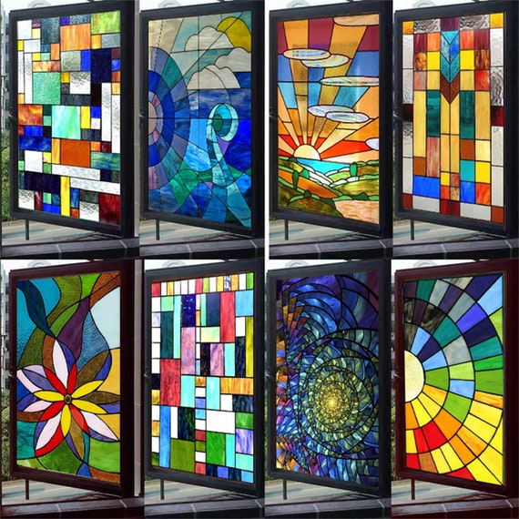 stained glass stickers for windows