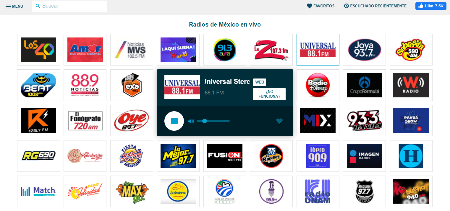 estaciones de radio en mexico