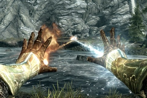 skyrim magic spells