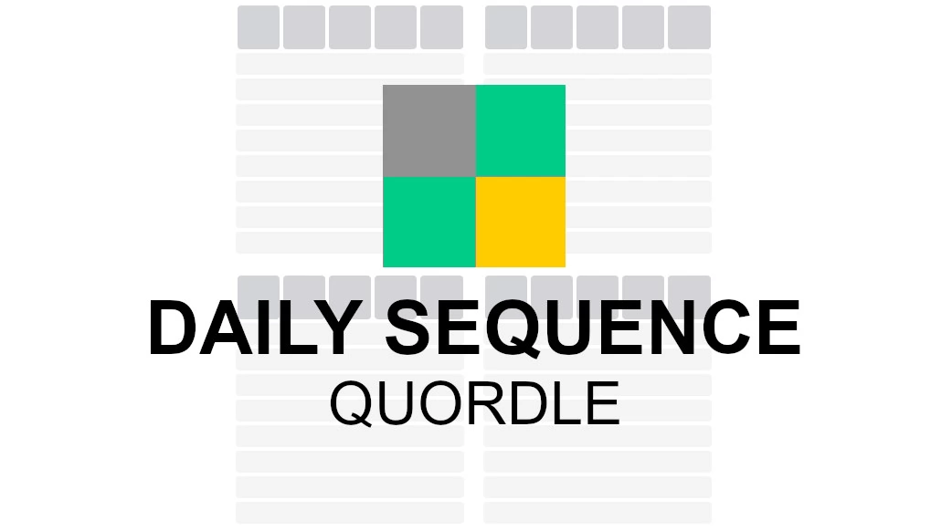 quordle daily sequence answer today