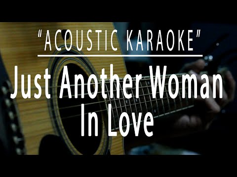 just another woman in love karaoke number