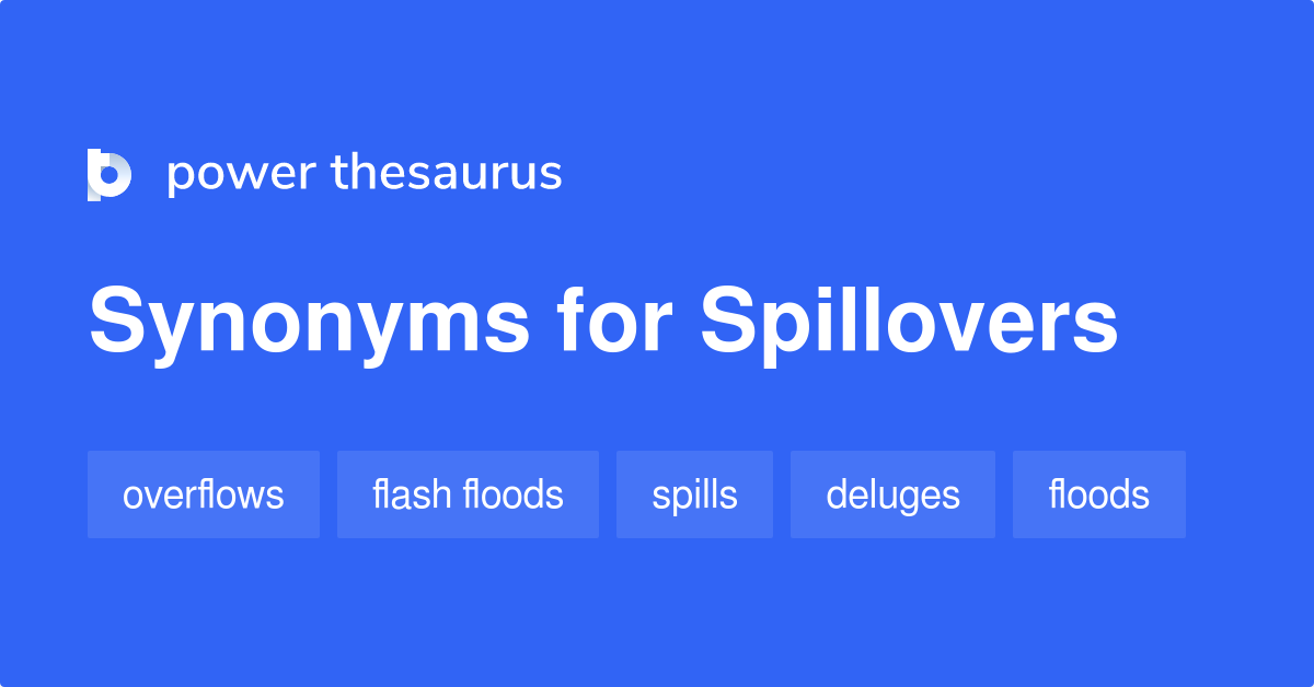 spillover synonym