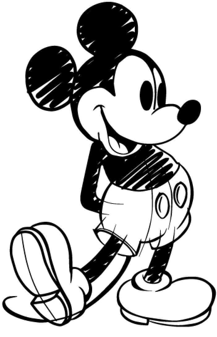 dibujos de mickey mouse