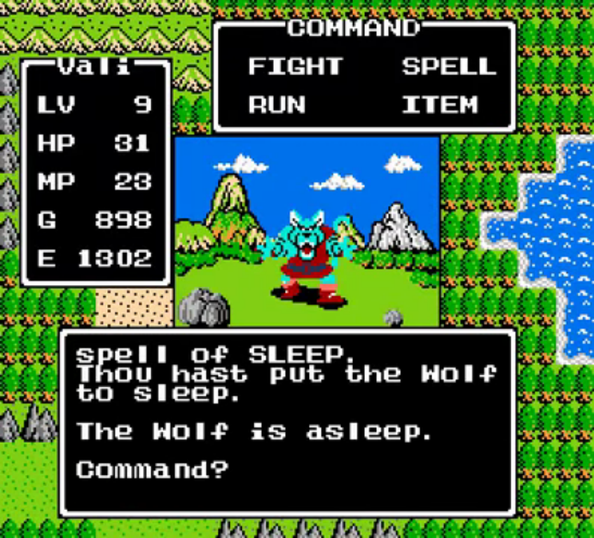 dragon quest nes