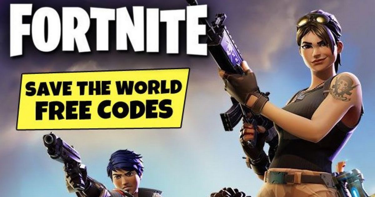 fortnite codes for save the world