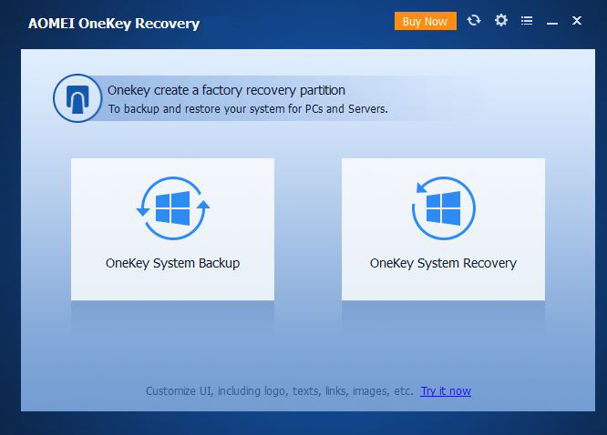 onekey recovery