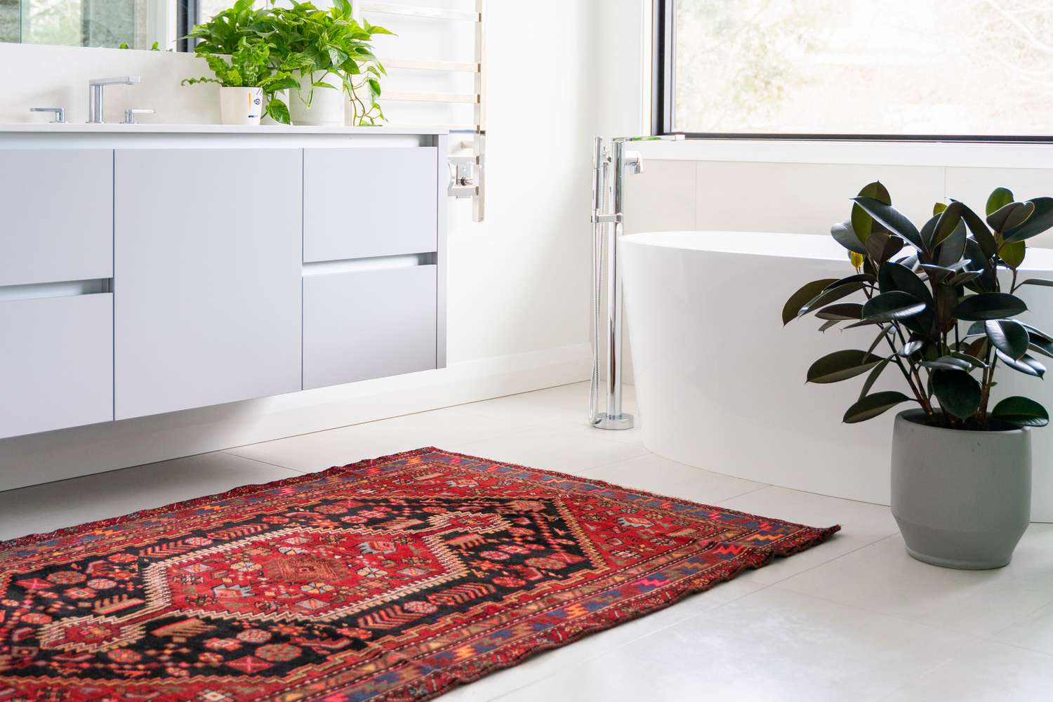 bathroom rug