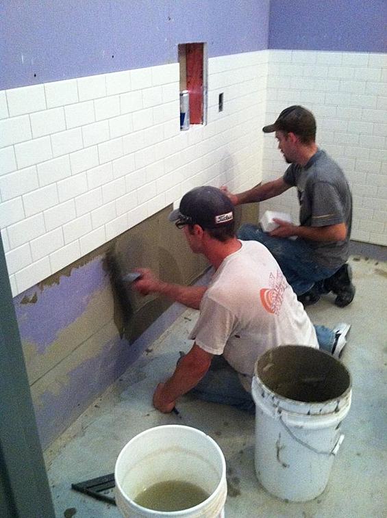 what size trowel for 3x12 subway tile