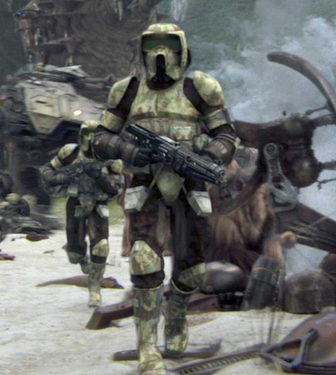 clone scout trooper