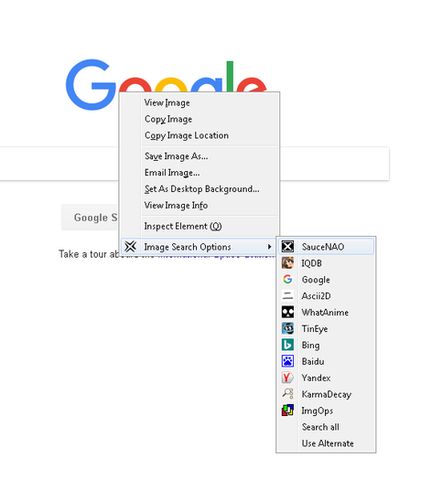 saucenao chrome