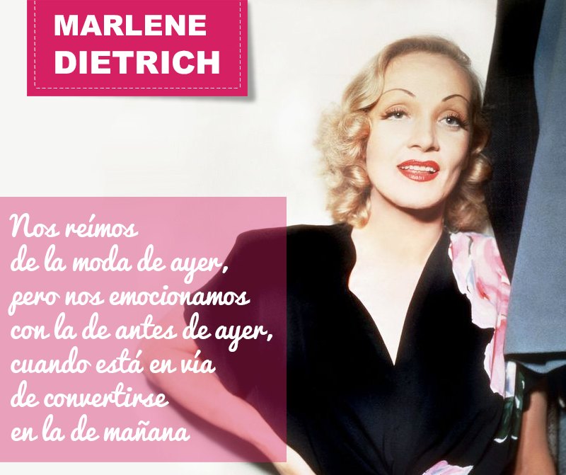 marlene dietrich frases