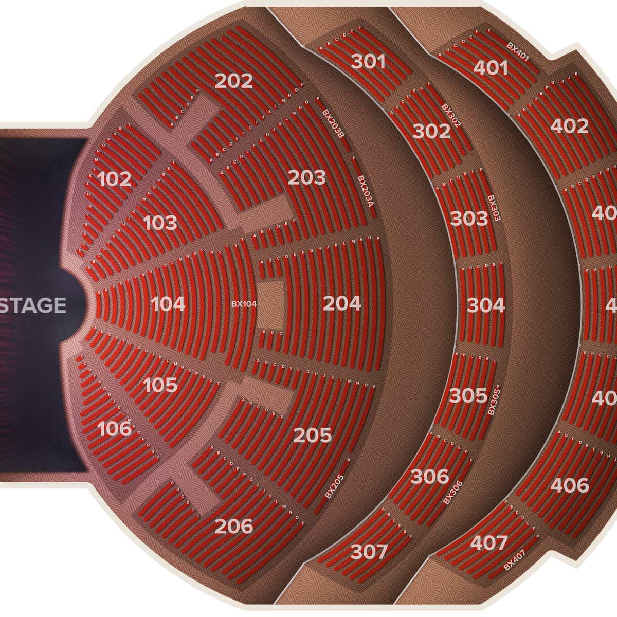 colosseum at caesars palace seating chart