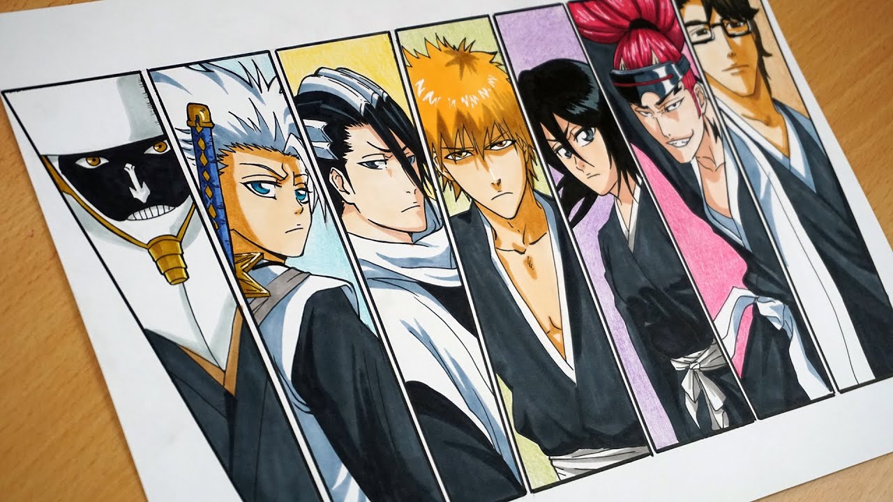 drawing bleach characters