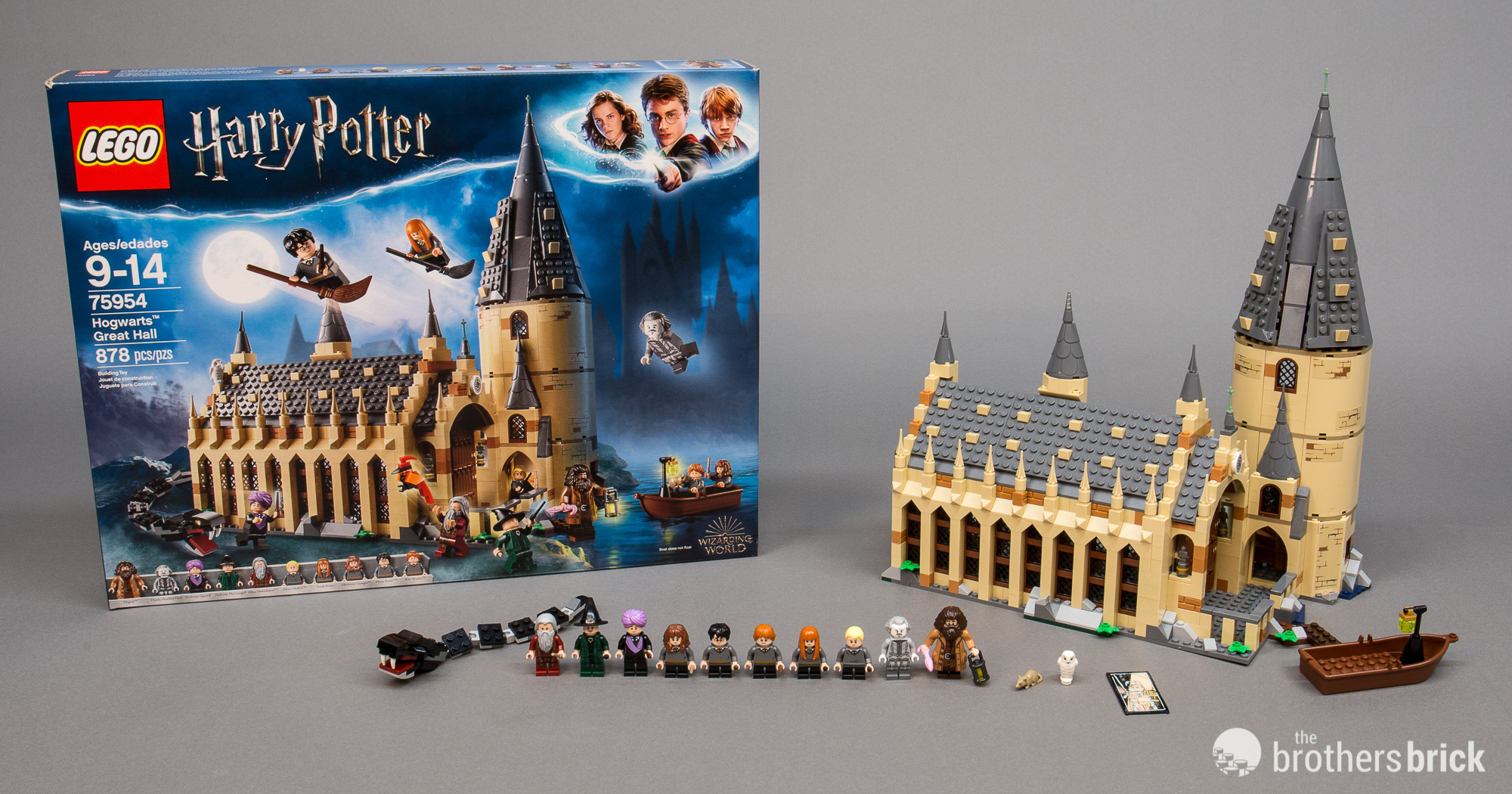 hogwarts great hall lego set