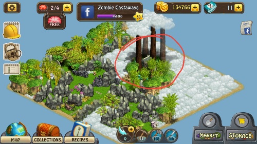 zombie castaways maps