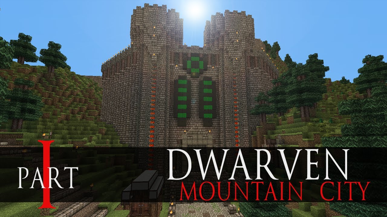 dwarven castle minecraft