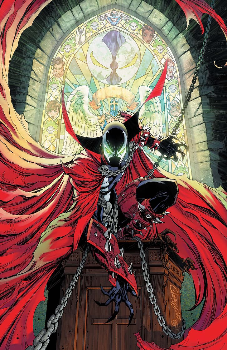 spawn phone wallpaper