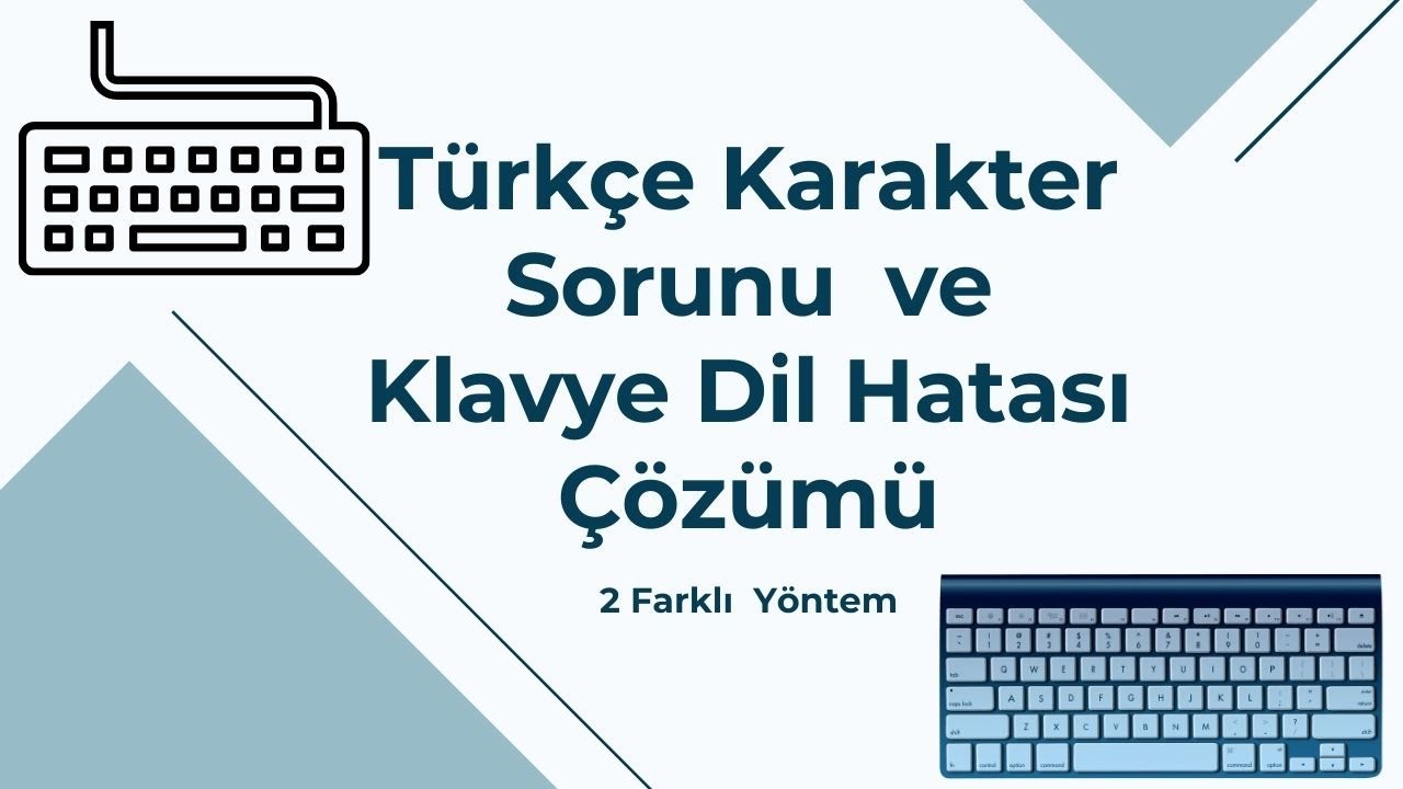 google klavye türkçe karakter sorunu