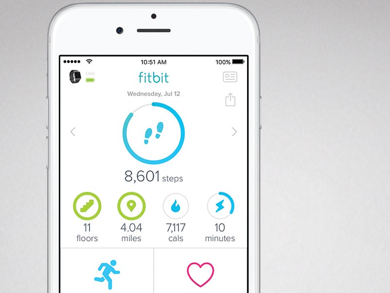 how to synchronize fitbit with iphone
