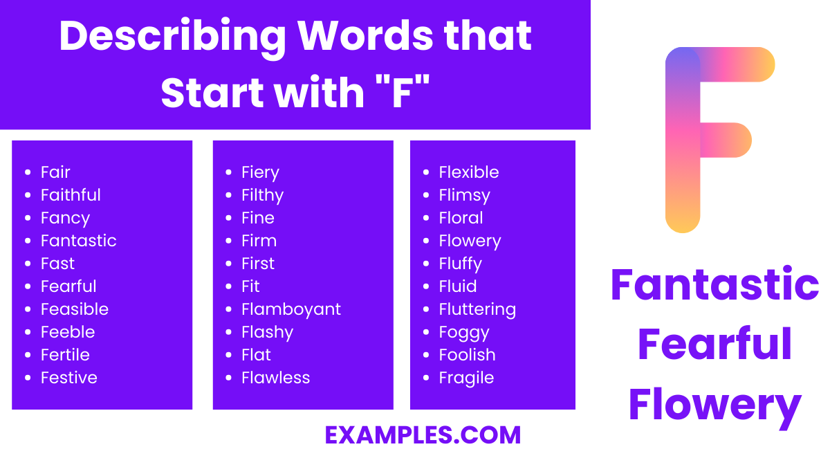 words starting with fit