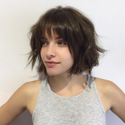 fringe short bob