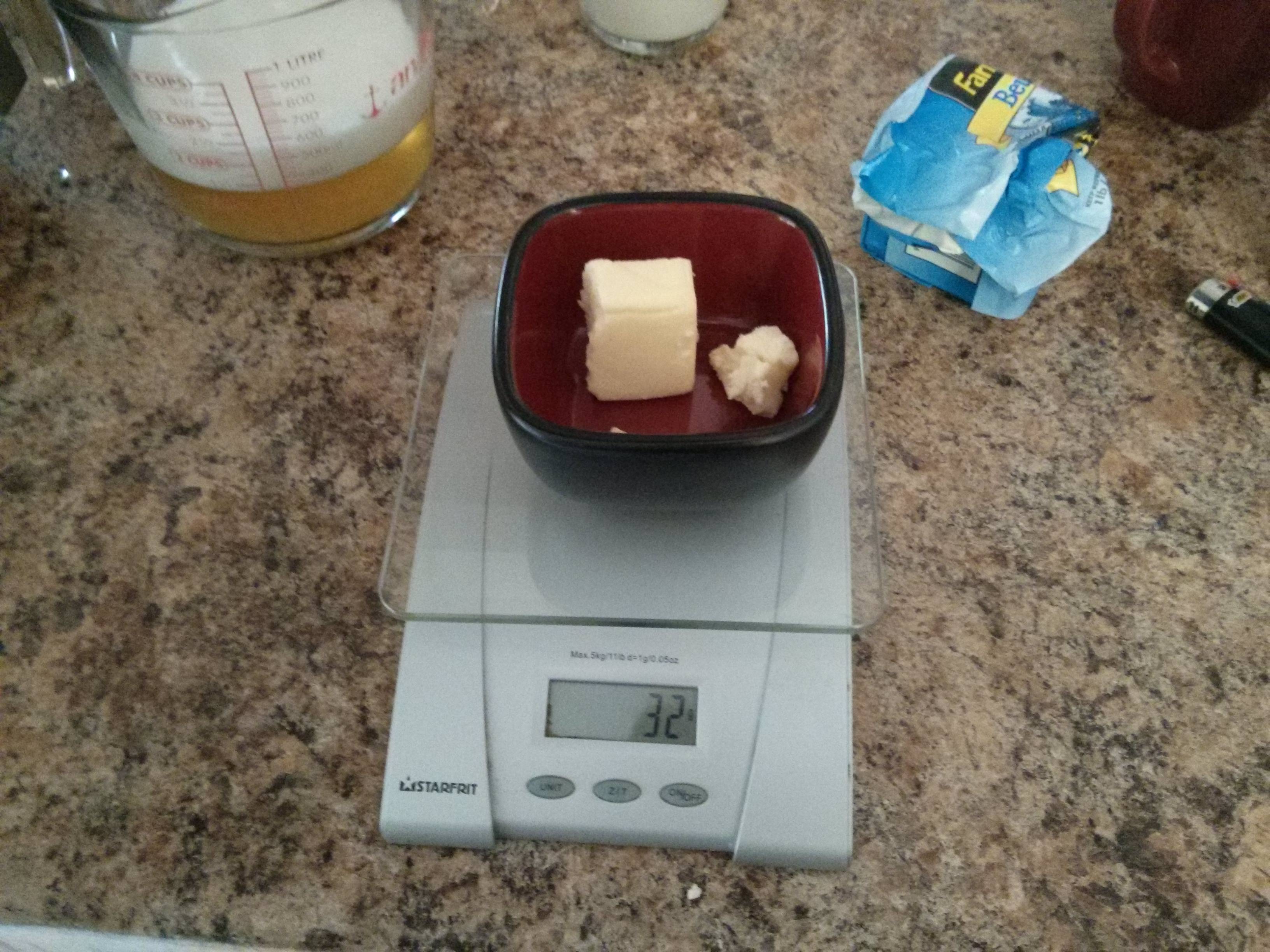 30 grams of butter