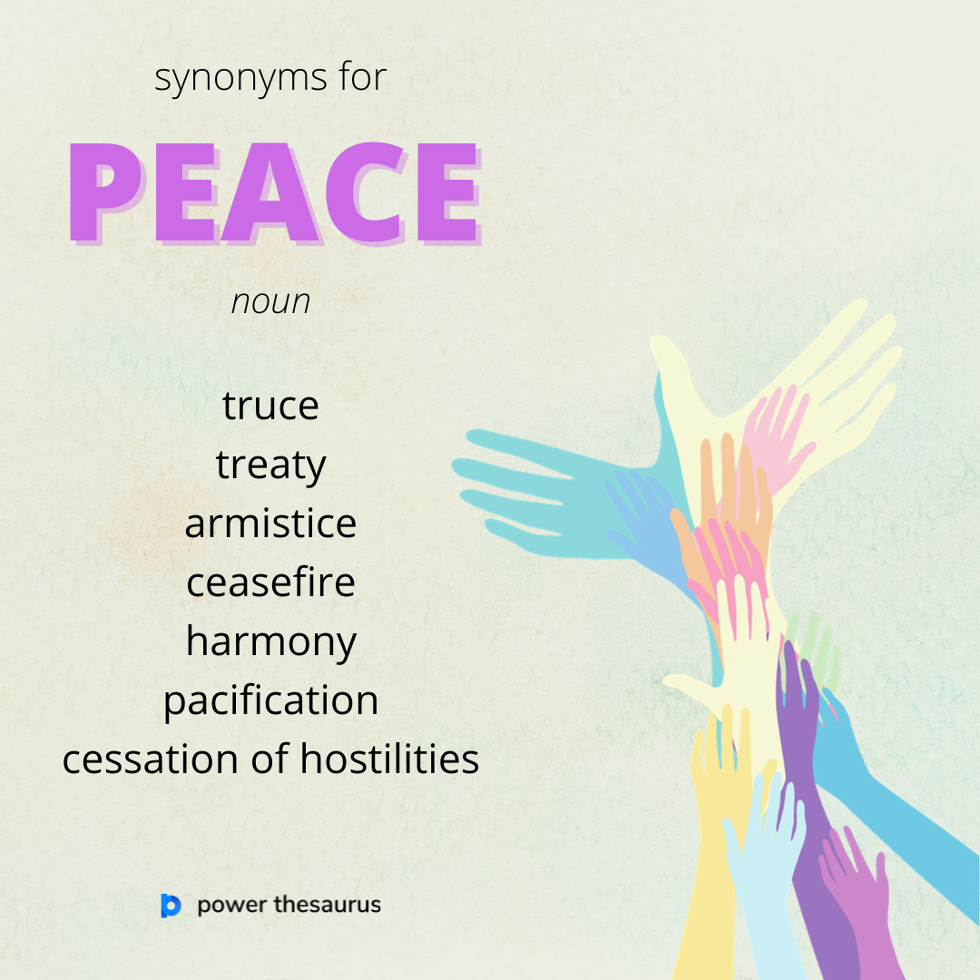 synonyms peace