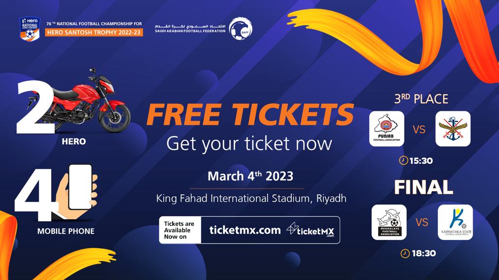 santosh trophy 2022 tickets