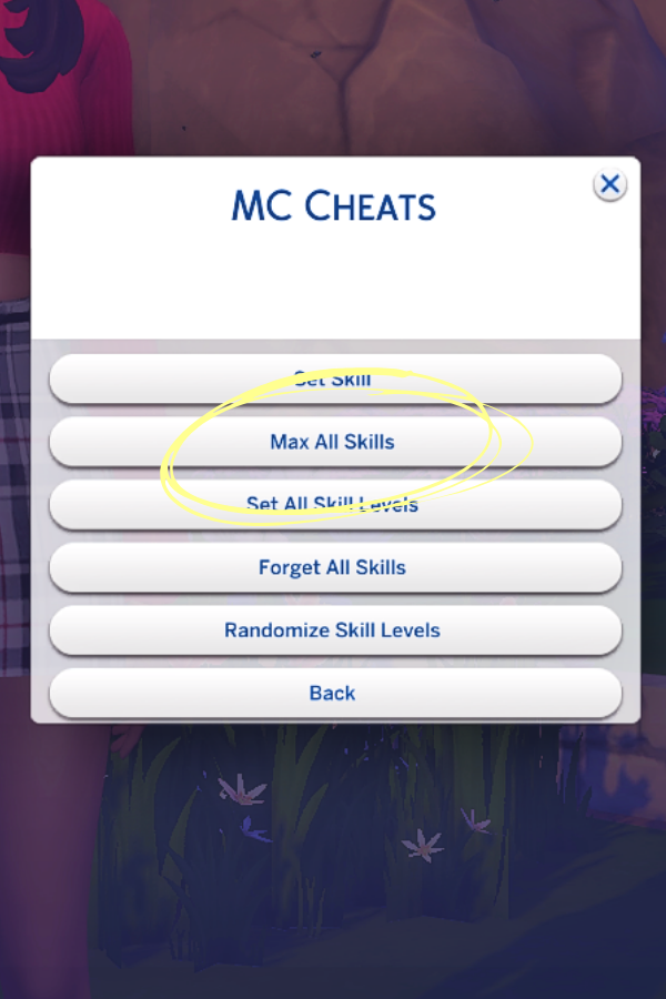 sims 4 pc skills cheat