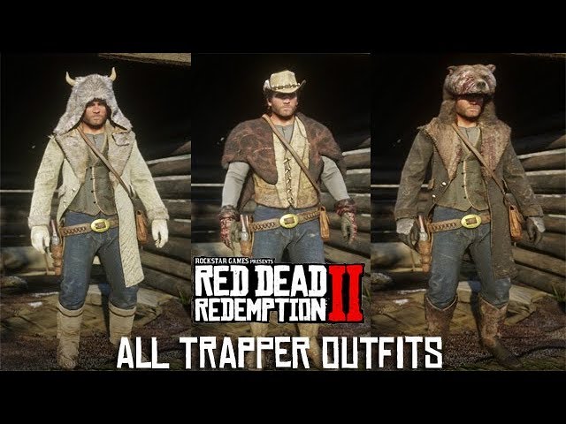red dead redemption 2 trapper clothes