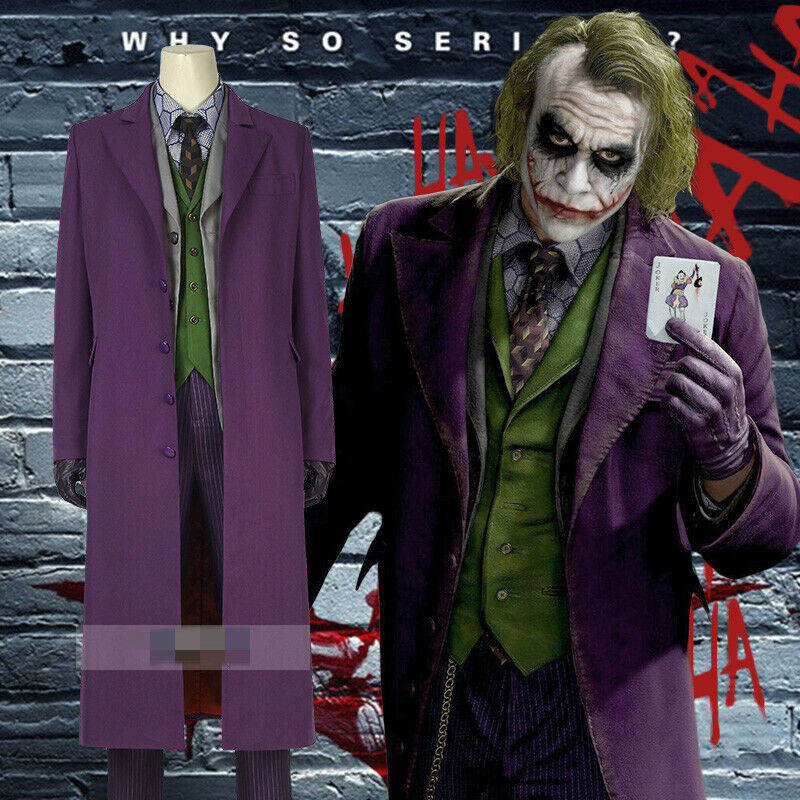 batman dark knight joker costume