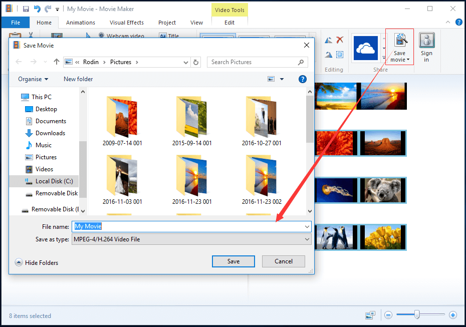 onedrive movie