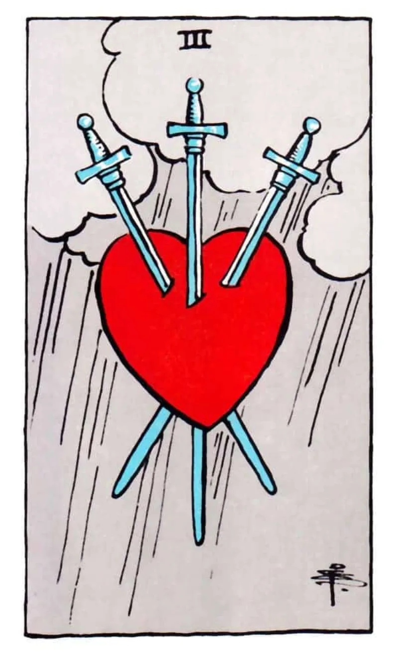 three of swords yes or no