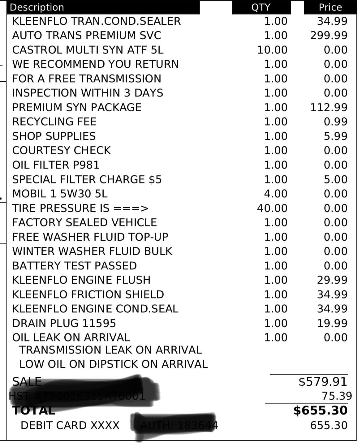 does mr lube do safety inspections