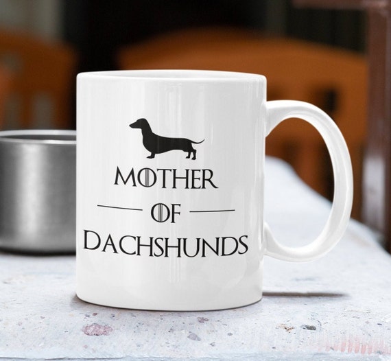 dachshund mom mug