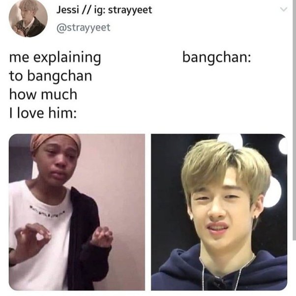 bang chan meme