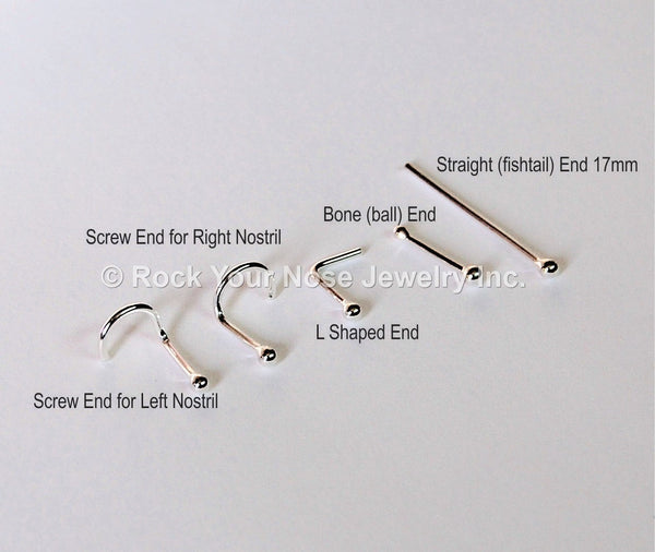 how to put in a corkscrew nose ring