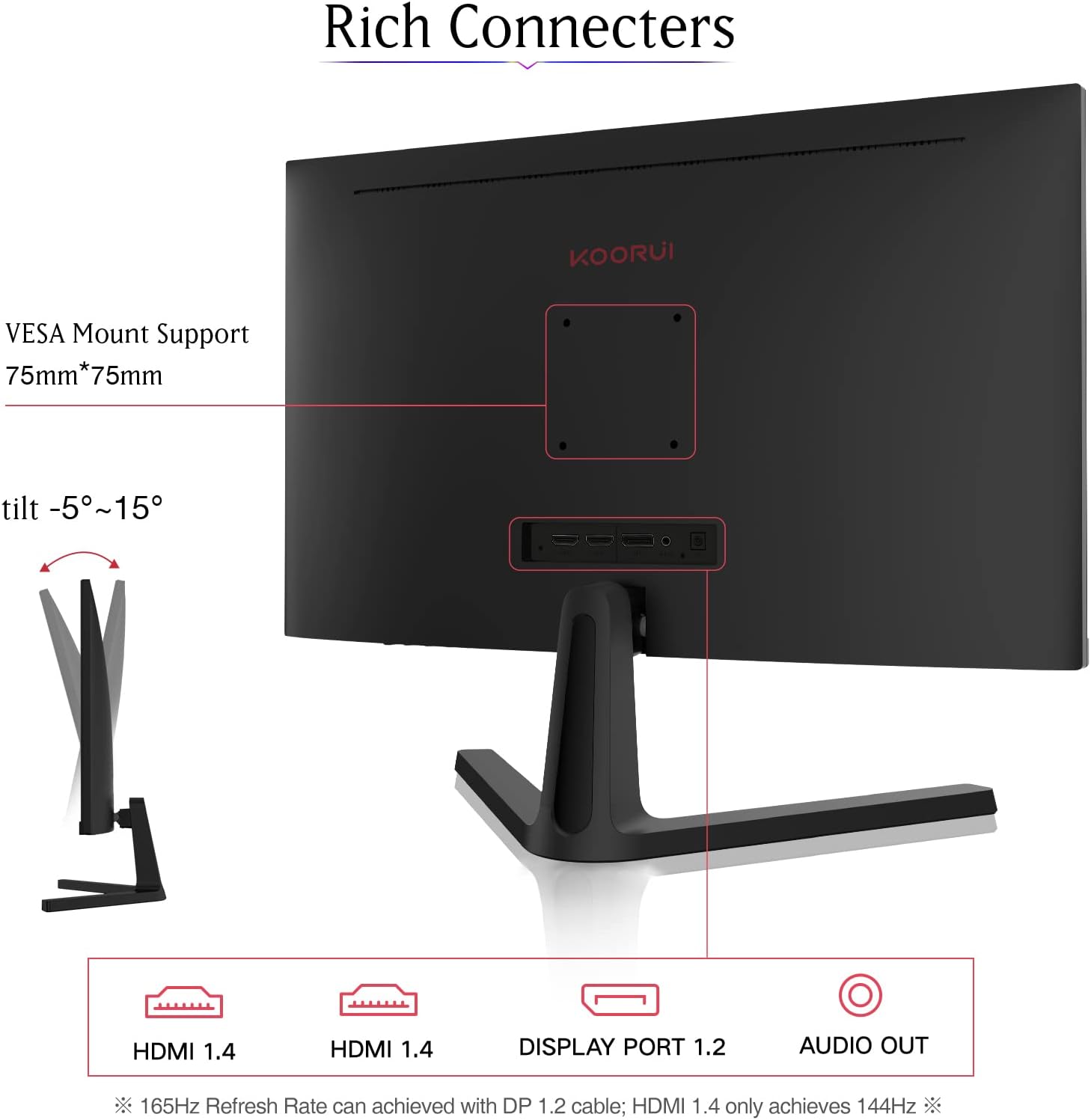 koorui monitor sound