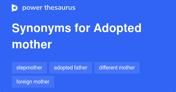 adoptive synonym