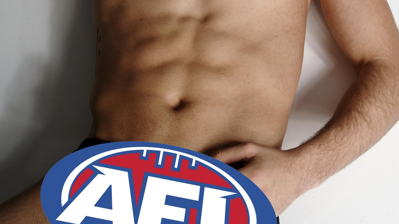 naked afl player