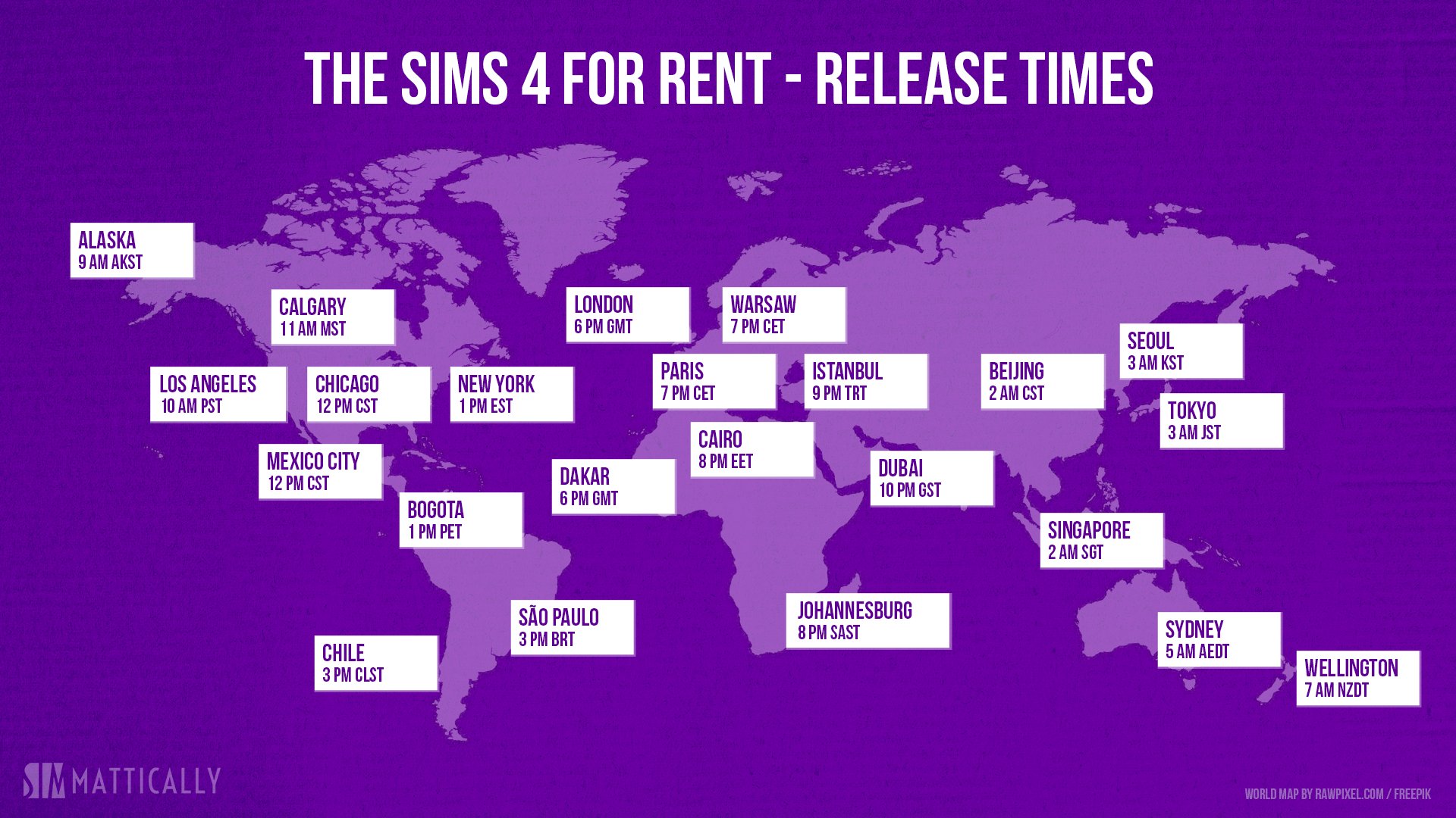 sims 4 for rent release time
