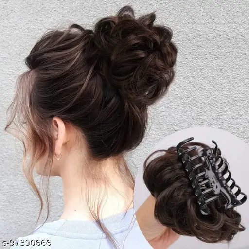 clip in hair bun