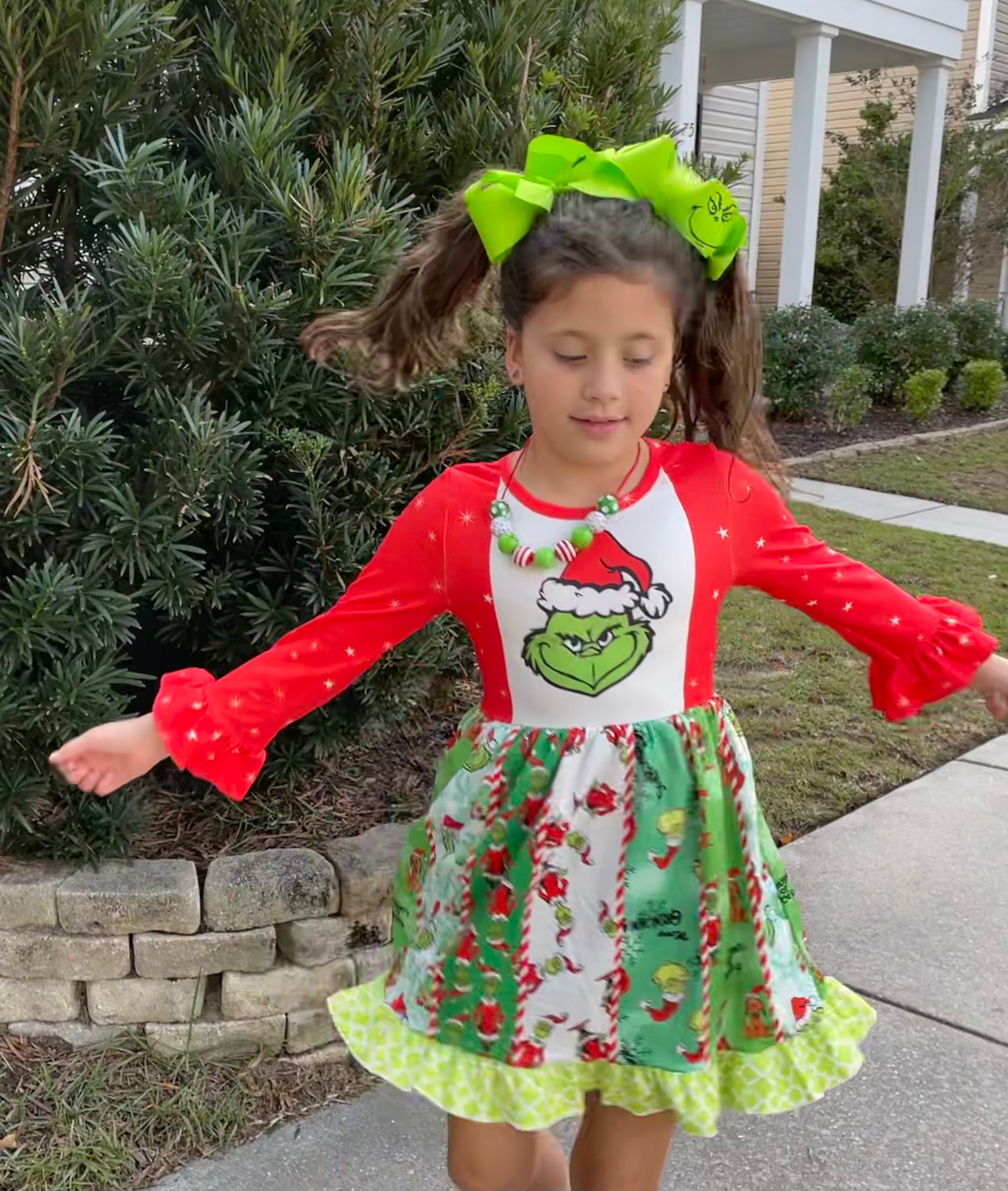 grinch dress