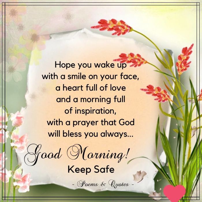 good morning god bless you