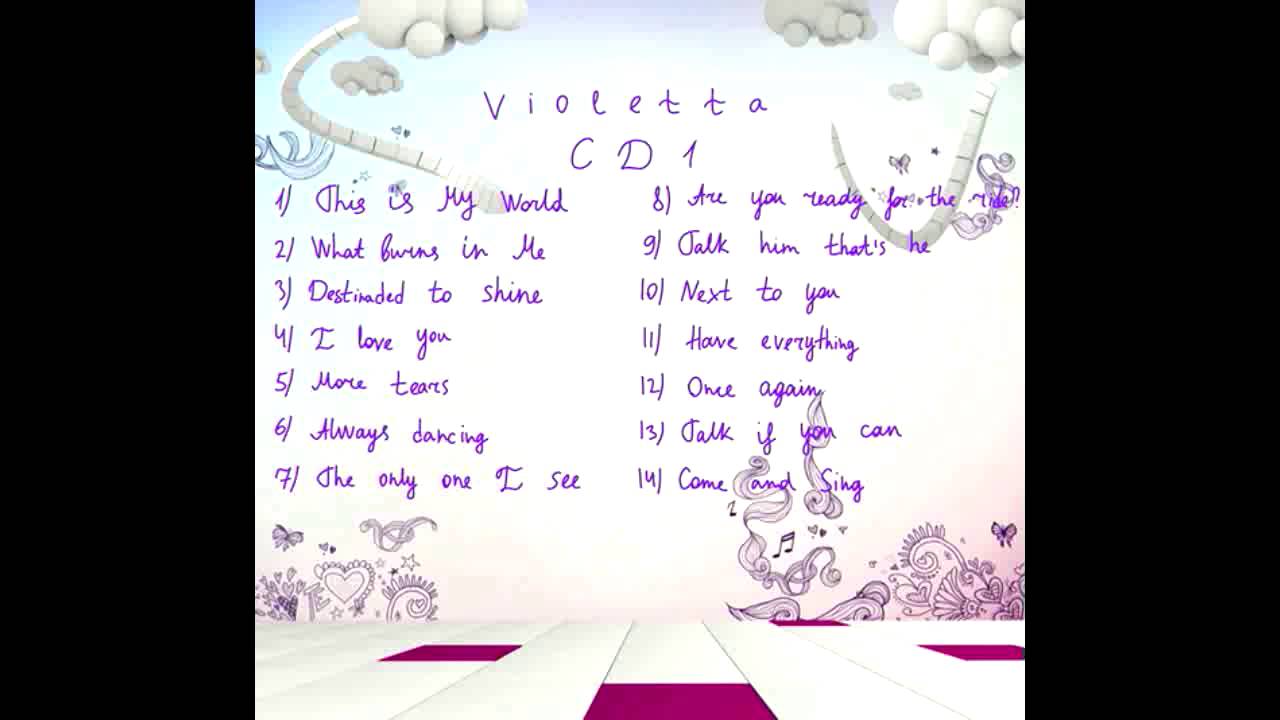 violetta songs list